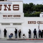 Long Line to buy guns