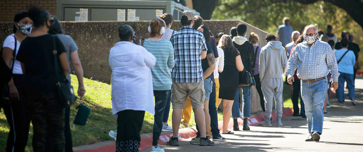 Early Voting Lines - Houston