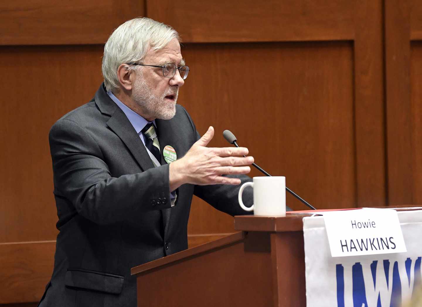 Howie Hawkins 3rd Party Candidate