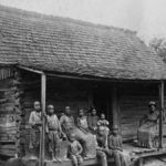 Southern Slaves on Porch
