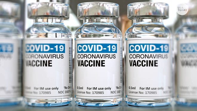 COVID 19 vaccine vials