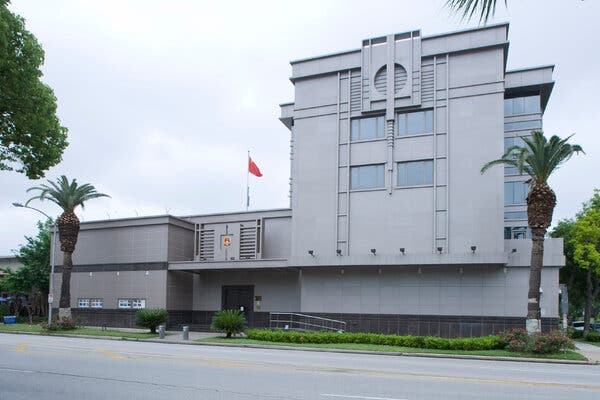 China's consulate in Houston
