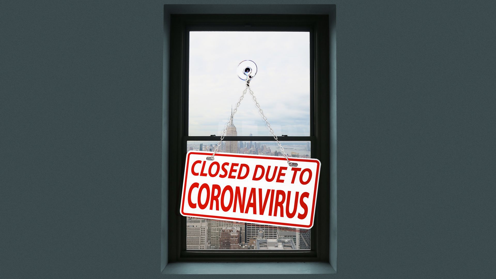 Closed Corona Virus COVID