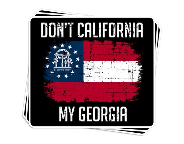 Dont California my Georgia