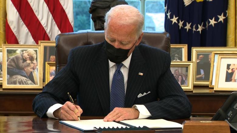 Biden Signs Executive Orders