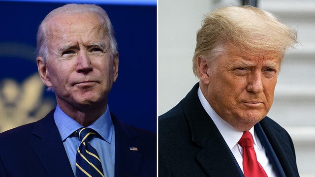 Joe Biden - Donald Trump, side-by-side