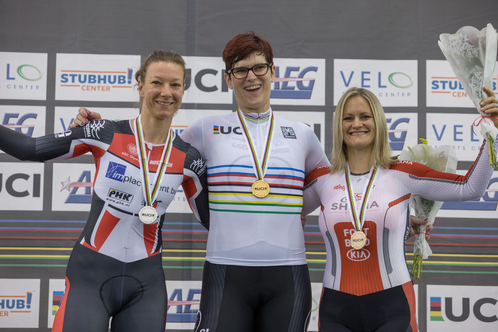 Transgender cyclist wins gold