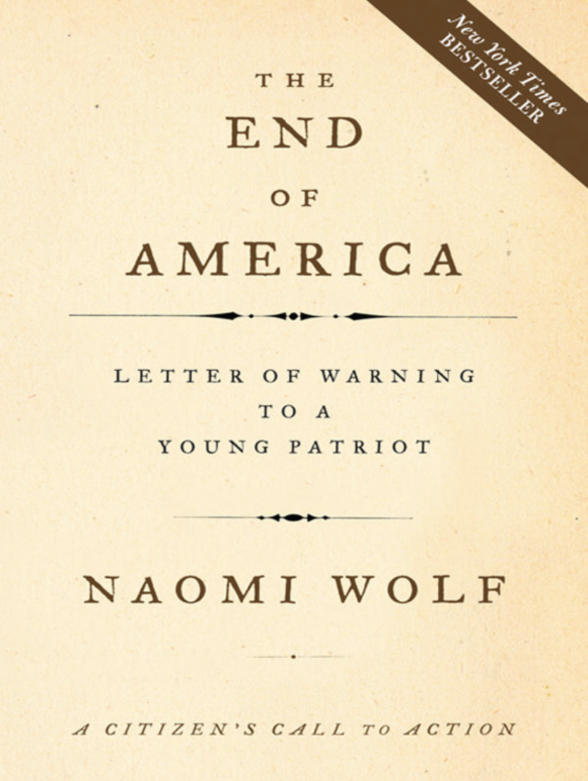 The End of America Book