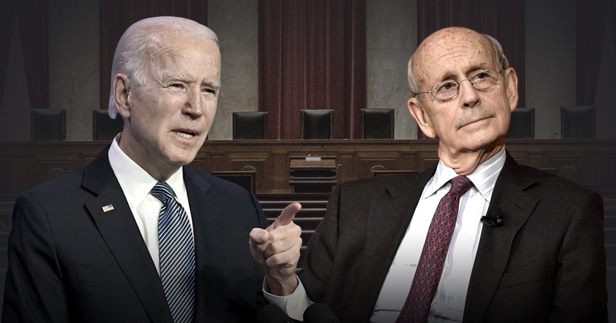 Joe Biden & Justice Stephen Breyer