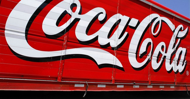 Side of a Coca-Cola truck