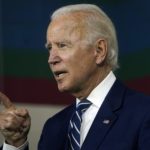 Biden - profile pointing finger