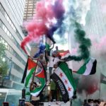 Demonstrators support Palestine in midtown Manhattan - May 18, 2021