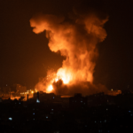 missile attack in Gaza