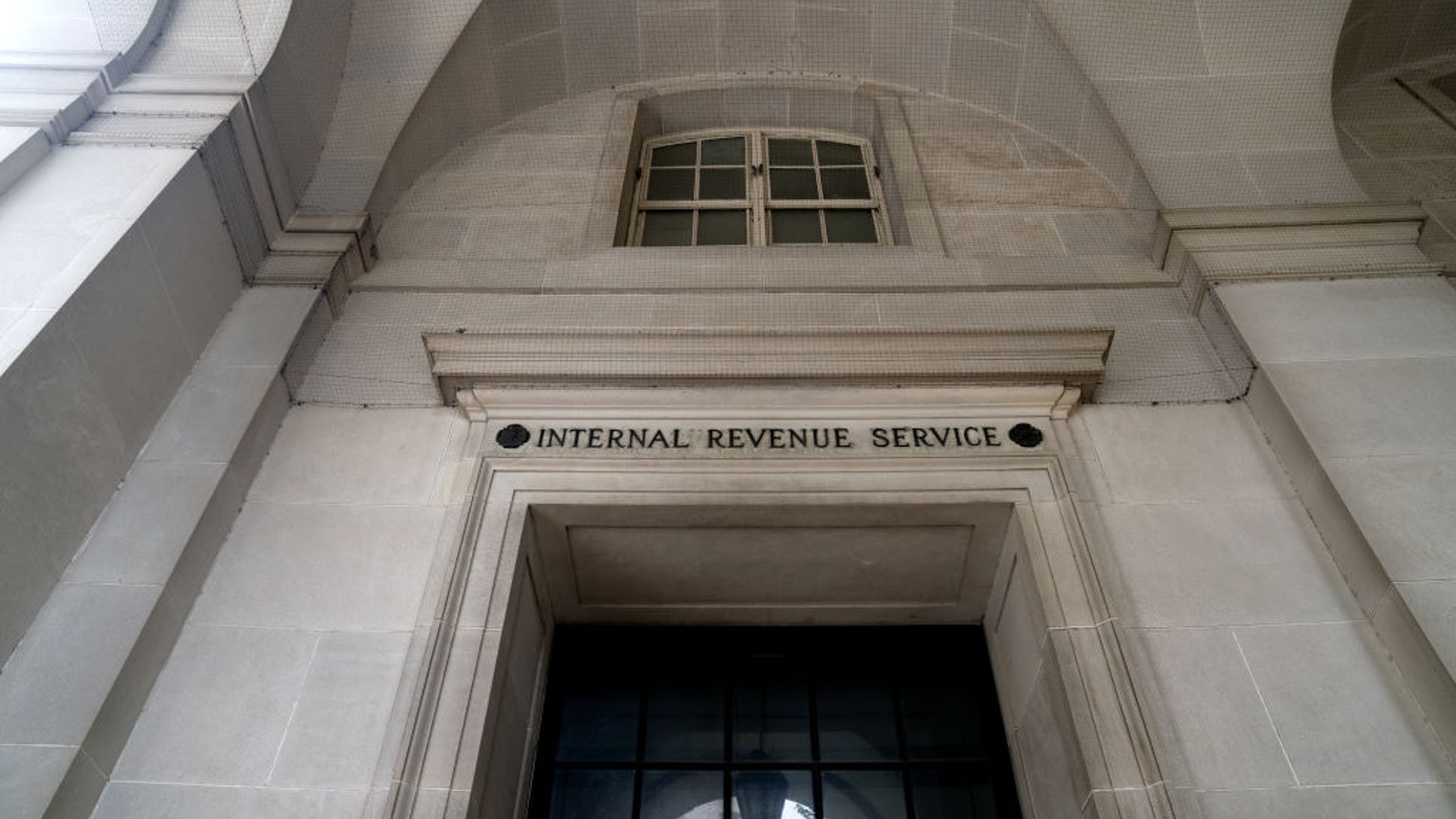 Front Elevation of IRS bldg