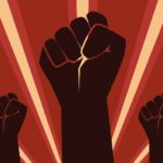 raised-fist-hand-protest - art deco