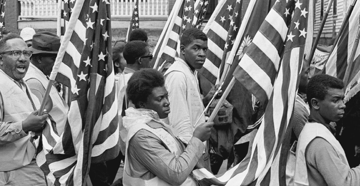 Voting rights protestors 1965