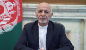 Afghanistan's President Ashraf Ghani in Kabul