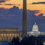 DC Lincoln Memorial, Jefferson & Washington Monuments