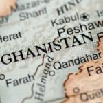 Map - Afghanistan highlighted