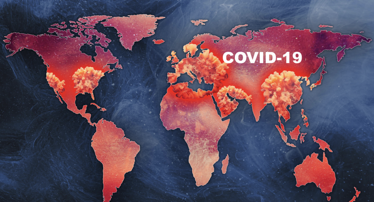 global covid map