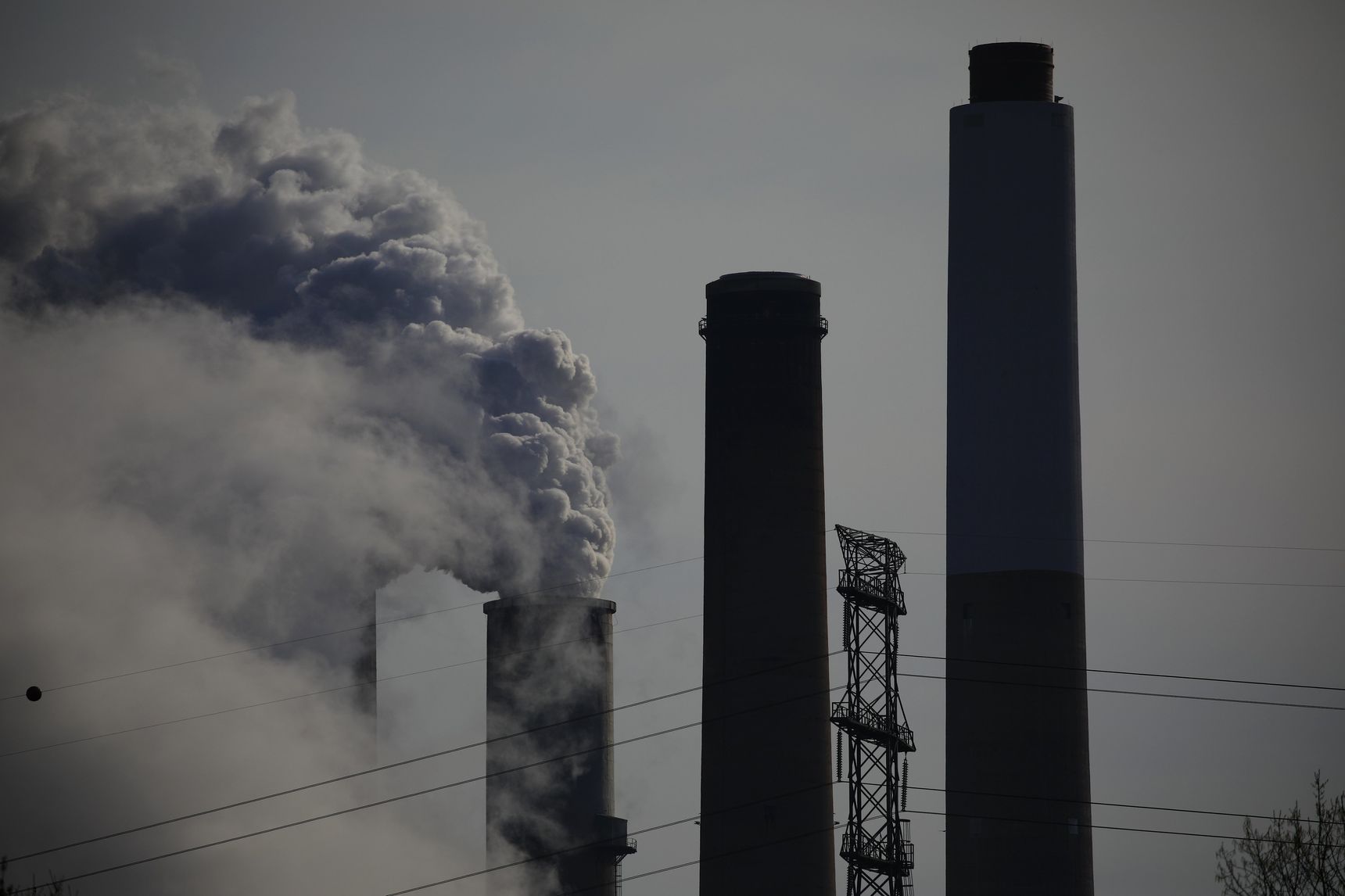 Business - smoke pollution - carbon emission