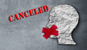 Cancel-Culture-Taped X over mouth
