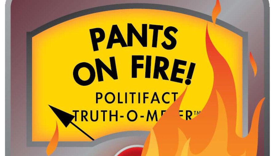 Pants-a-fire graphic