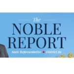 The Noble Report Logo - Candy Noble