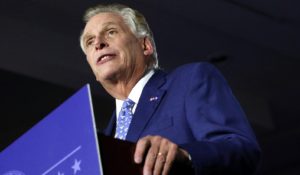 VA Democratic candidate Terry McAuliffe