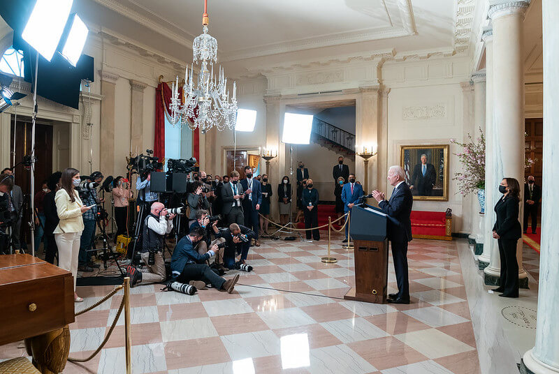 Biden press briefing at WH