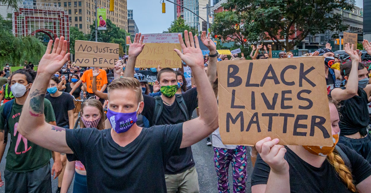 Defund-the-Police - Black Lives Matter - BLM