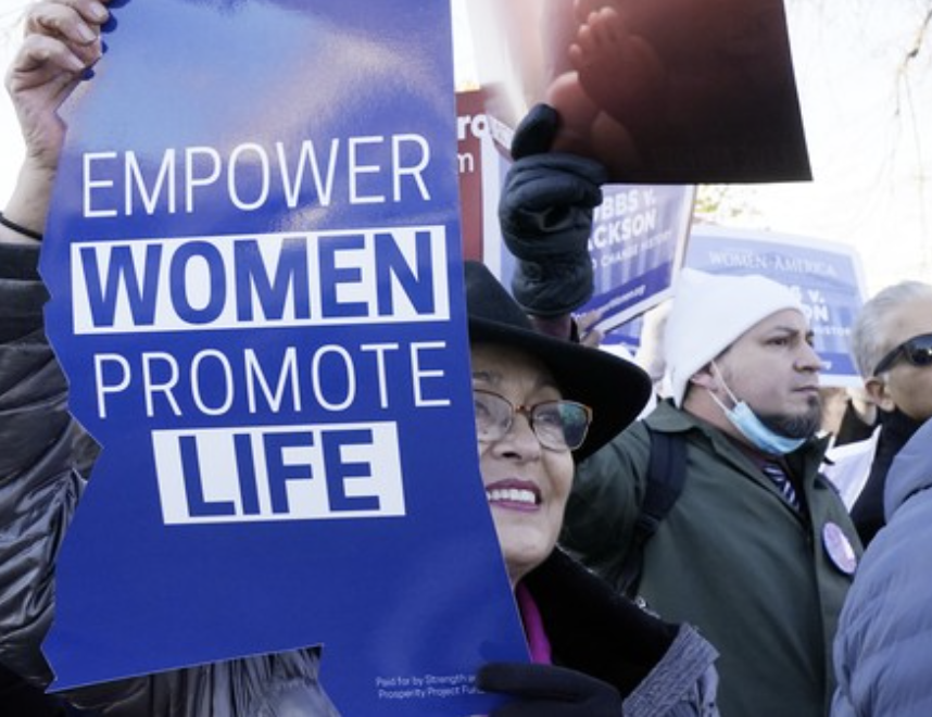 Empower Women Pro-Life Demonstraters