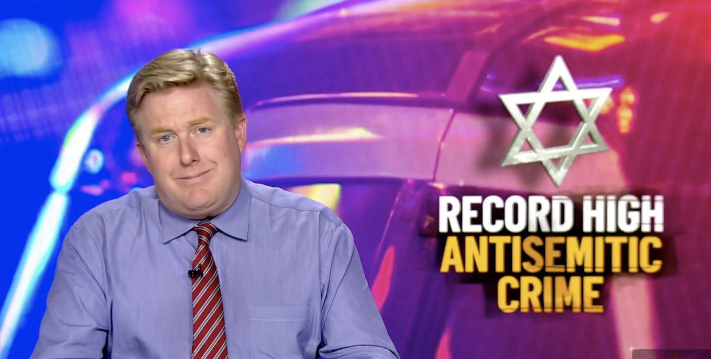 News report re antisemitism