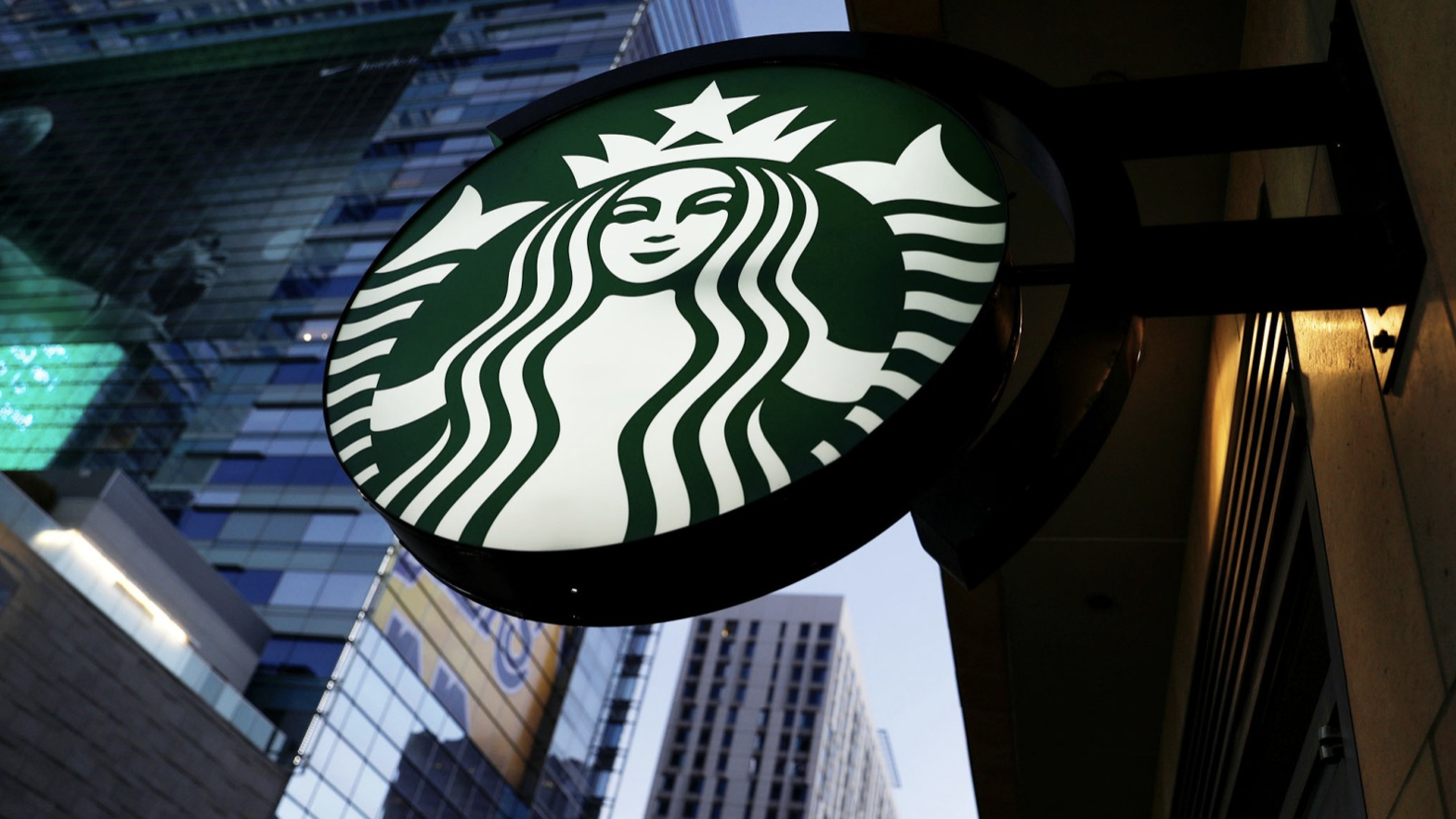 Starbucks Siren Sign in LA