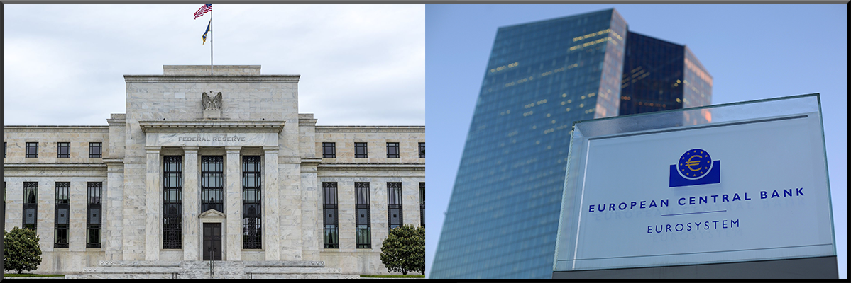 US federal reserve & EU Central Bank-buildings