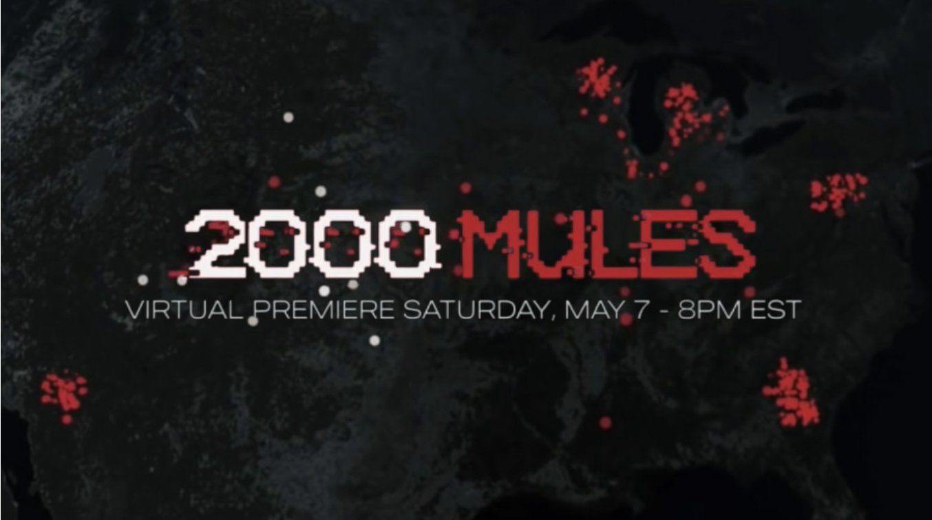 2000 Mules Movie premiere poster