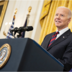 Biden in East Room of White House