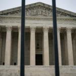 Supreme Court Bldg with Bars