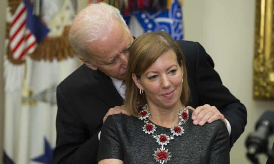 Biden's inappropriate touching