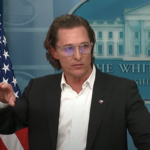 McConaughey Speaks - White House Press Briefing
