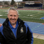 Coach Kennedy at Bremerton Field