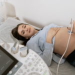 Pregnant Woman getting Ultra-Sound