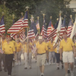 veterans march in parade 4th of July