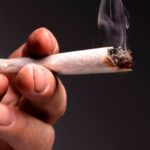 Marijuana joint - smoker