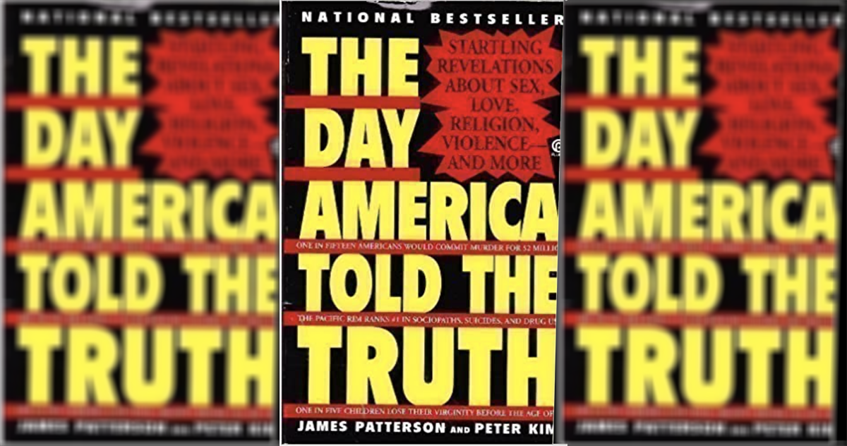 The Day America told the Truth - book cover