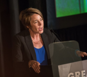 Massachusetts Attorney General and gubernatorial candidate Maura Healey