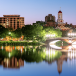 John W. Weeks Bridge near Harvard University