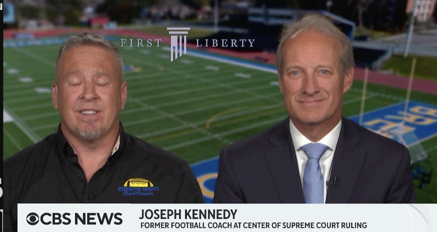 Coach Kennedy & K. Shackelford on CBS News