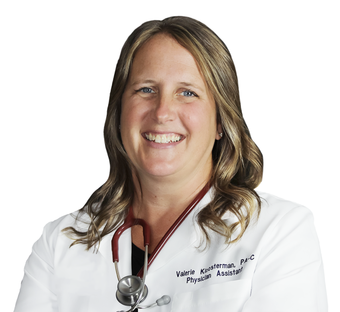 Valerie Kloosterman, a physician assistant