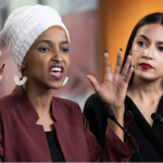 Ilhan Omar angry AOC watches